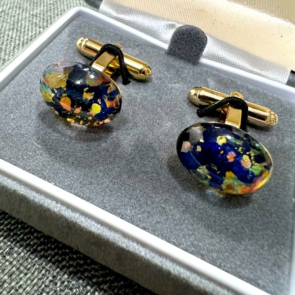 Vintage Stafford Cuff Links Never Used, New With Gold Filled and Contemporary. - Picture 1 of 7